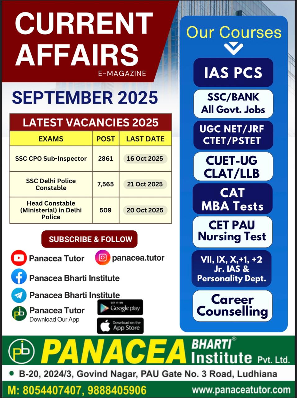 Magazine & Latest Vacancies
